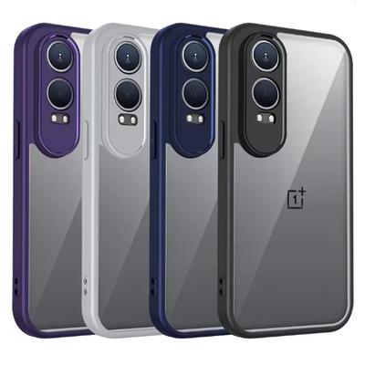 For Oneplus Nord CE 4 Lite Case 1+Nord Ce4 Lite Phone Case CPH2621 Cover Air Cushion Silicon Bumper Clear Matte Back Cover Hard