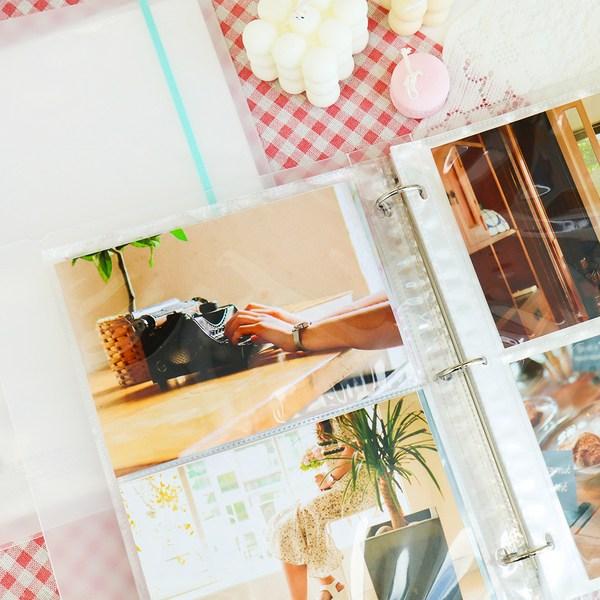 Non-fancy 3-hole poker binder + stickers