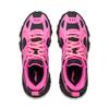 New LiNing Dunes Cushioning Anti Slip Wear Resistant Breathable Height Increasing Low Top Casual Shoes Women's Pink Black AGCU328-2
