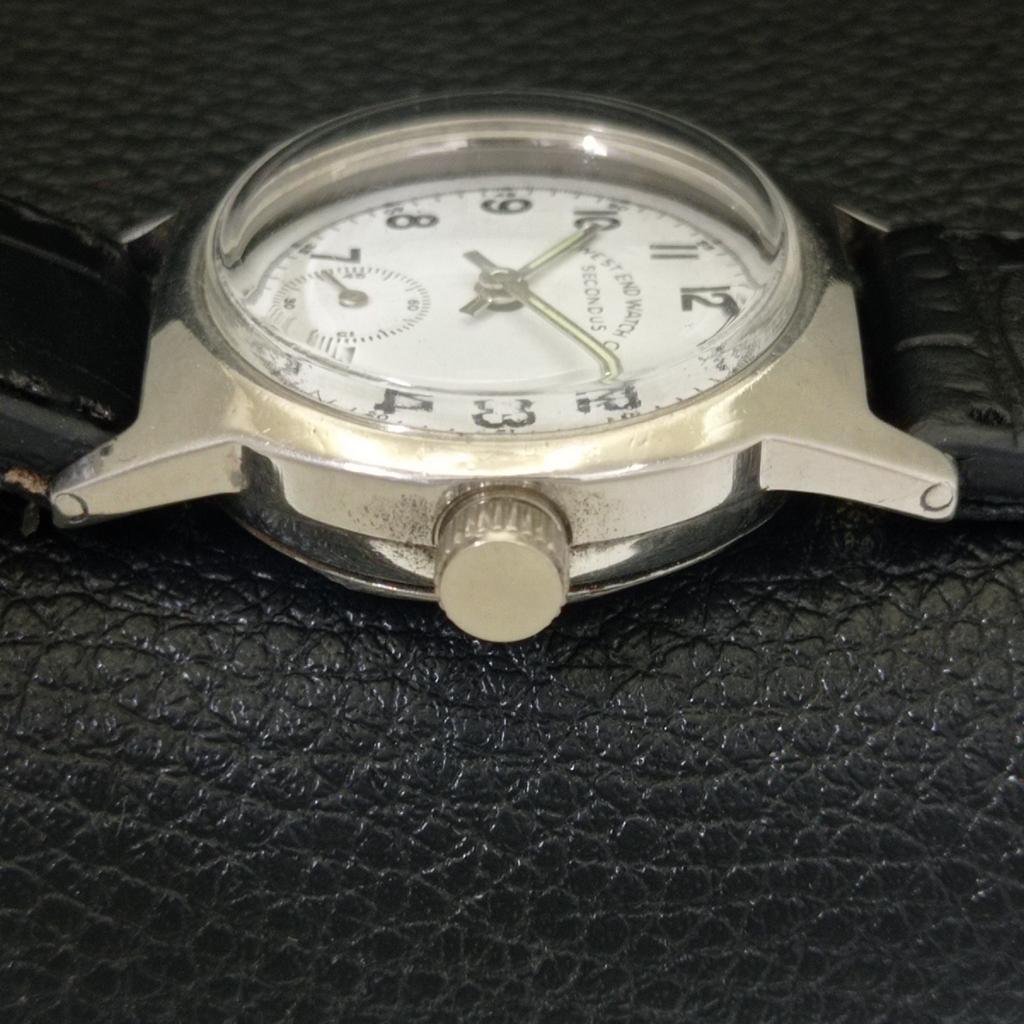HAND-WINDING VINTAGE WEST END WATCH CO SWISS BOY WHITE DIAL WATCH A701971-1