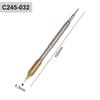 1x C245 Soldering Iron Tip Lead-Free Heating Core Spare Replacement Straight Tip For JBC Soldering Station