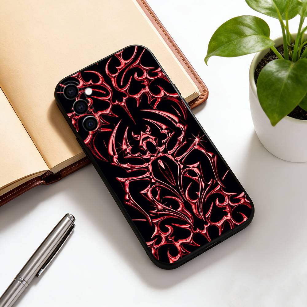 

Network Phone Case For Samsung Galaxy A73,A72,A71,A70,A53,A52,A51,Soft Silicone Black Cover Samsung a73 5g