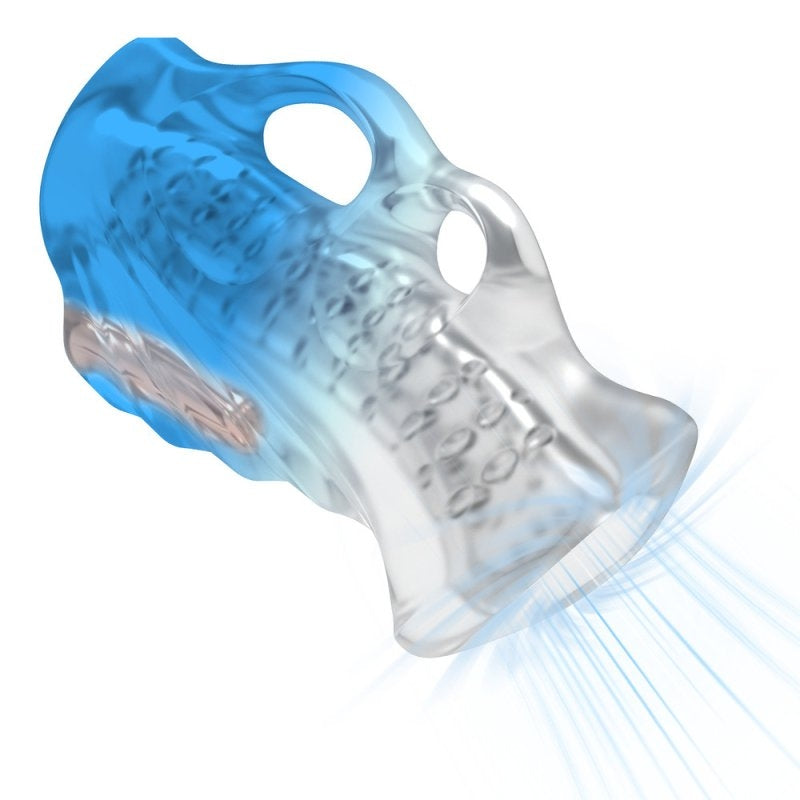 Masturbateur Vibrant Blue Freeze - SuckMeToys - Masturbateurs Automatiques