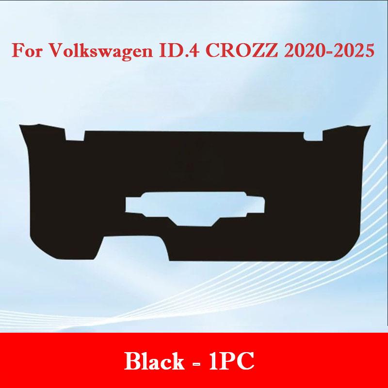 For Volkswagen ID.4 X CROZZ 2020-2026 Car Trunk Door Anti Kick Pad Tailgate Protective Sticker Cargo Liner Interior Accessories