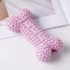 Spiky Bone Dog Chew Toy Puppy Teething Toy Textured Bone Teeth Cleaning Toy for Aggressive Chewers Anxiety Relief