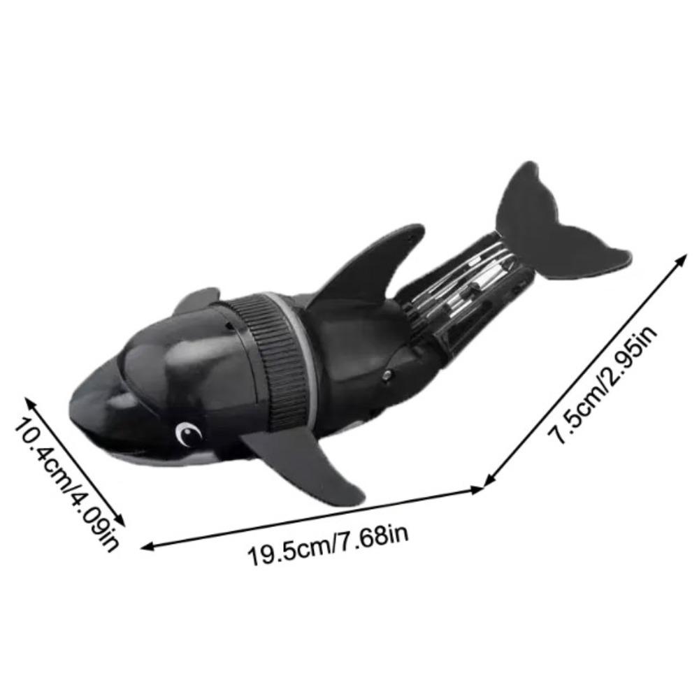 Electric Powered Electric Fish Toy Rolling Motion Bath Toy Electric Swinging Fish  Kids Birthday