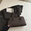 Korean Style Women Polka Dot Single Shoulder Underarm Portable Handbag