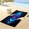 FC Schalke 04 Beach Towel, Large Soft Quick Dry Towel for Beach Camping Swimming