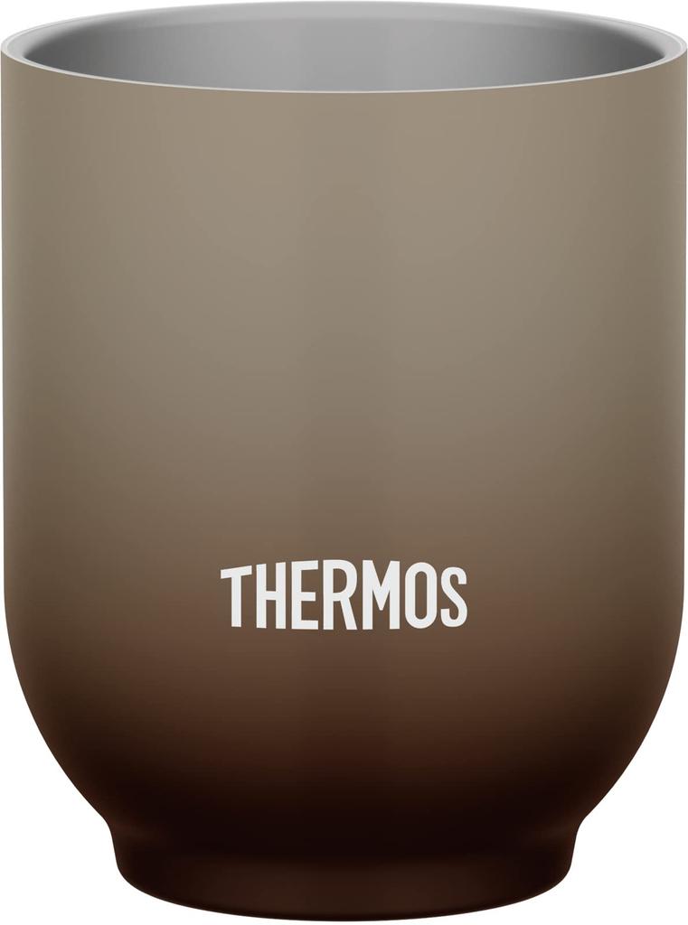 Thermos Vacuum Insulated BW Cup, 240ml, Brown, JDT-240