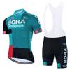 Tour De France Squadra BORA Completo da Ciclismo a Manica Corta Tuta Asciugatura Rapida Pantaloni da Ciclismo Uomo Estiva Completo da Ciclismo su Strada