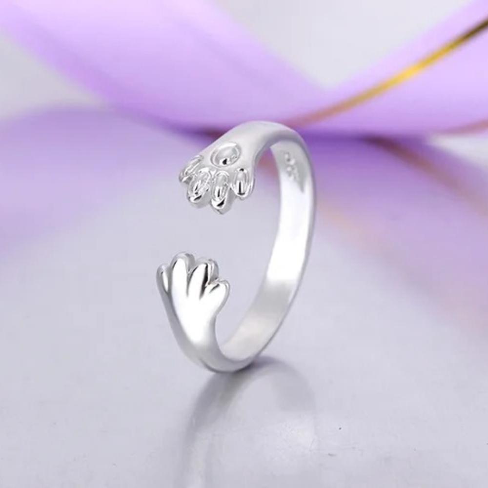 New  925 Sterling Silver Ring open Adjustable Fashion Exquisite Student Girlfriend Women Jewelry Accessories Wedding Party