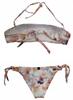Y8739 Arena FLORA JACQUARD BANDEAU BIK BIKINI S Two-piece Swimsuit