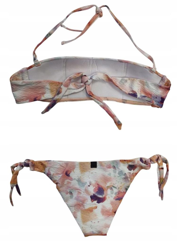 Y8739 Arena FLORA JACQUARD BANDEAU BIK BIKINI S Two-piece Swimsuit