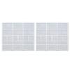 2pcs Air Conditioner Dust Screen Accessories Essential for Indoor Units To Reduce Dust and Enhance Performance