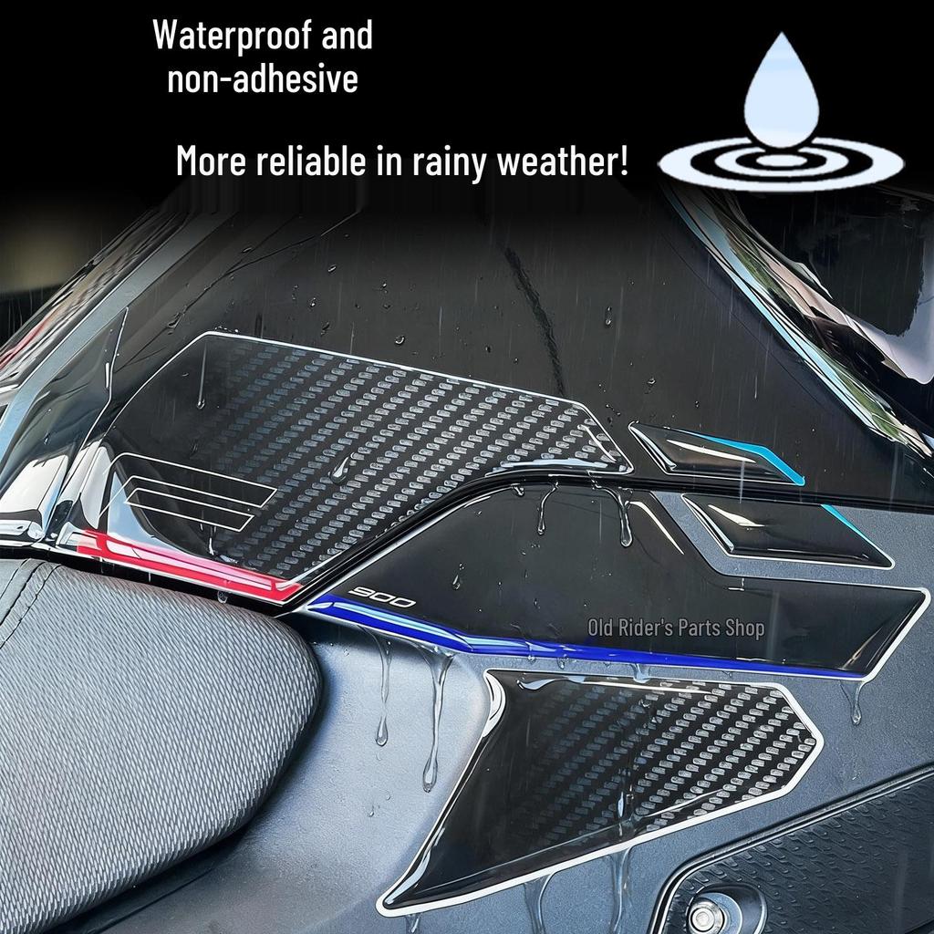 Compatible with BMW F900R (2017-2026) Epoxy Fuel Tank Anti-Scratch, Anti-Rub Sticker
