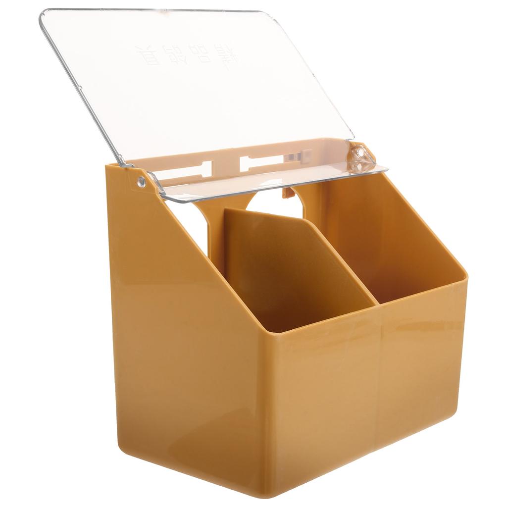 Pigeon Feed Box Bird Cage Accessories Hanging Parrot Feeder Food Dispenser Container