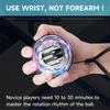 Auto Start Gyro Ball Wrist Ball Power Trainer Ball Strengthener and Forearm Strengthening Exerciser Home Gym Fitness Equipment