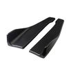 Pair Car Side Skirt Extension Splitters Winglet Diffuser Rear Lip Anti-Scratch