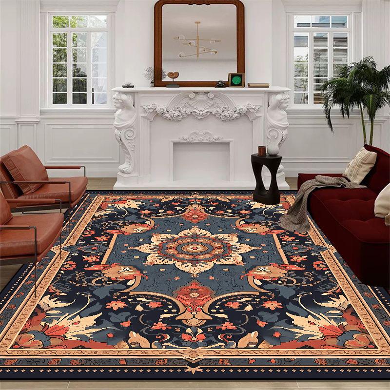 Luxury Persia Large Area Carpet for Living Room Retro Big Size Sofa Area Rugs 200x300cm Bedroom Cloakroom Non-slip Mats Washable