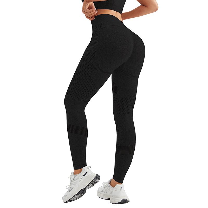 

Meiyang Women s High Waist Yoga Pants - Peach Lift, Cycling, Fitness, Outdoor Sports, High Elasticity Extra Large чорний