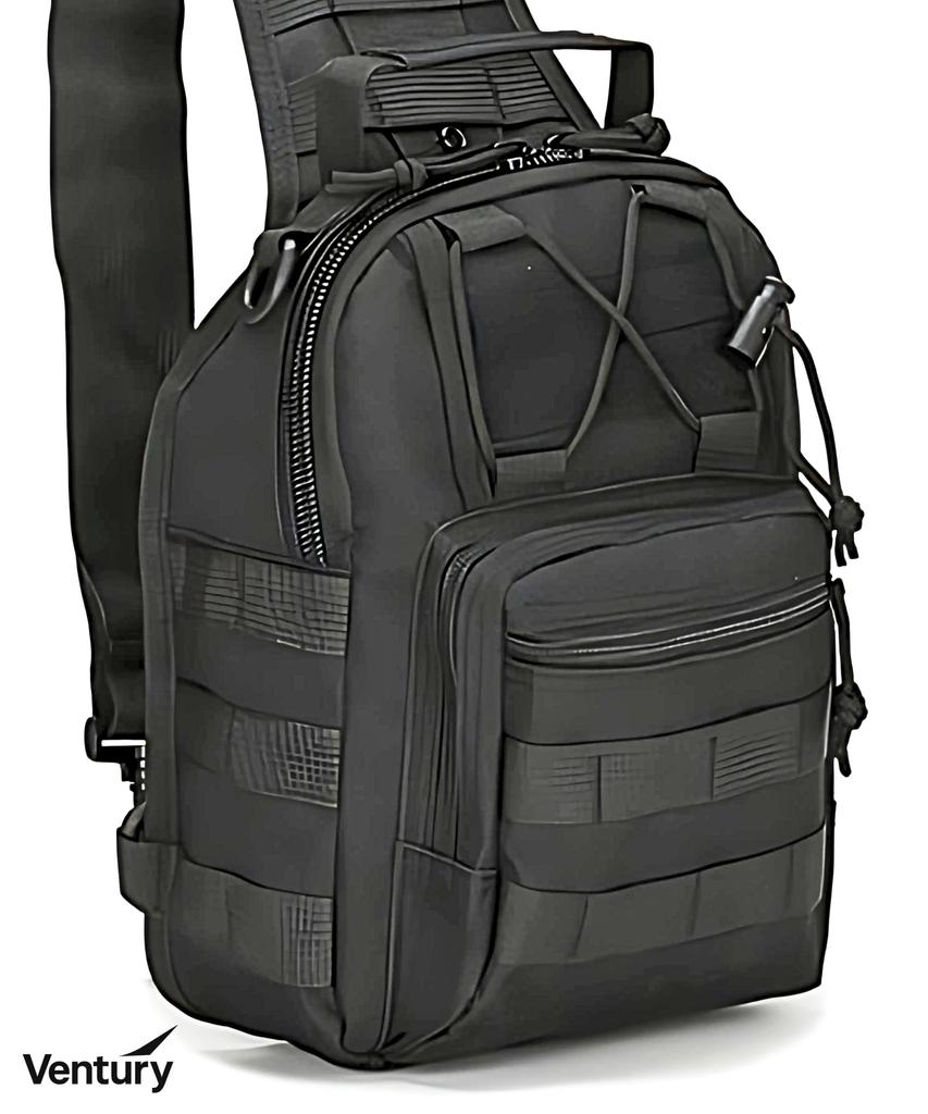 Ventury Crossbody Large Multifunctional for Outdoor Camera Bag One-Shoulder Bag, Men's Military-Style Bag, Capacity, Lightweight, Waterproof,