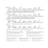 [Official shop only] Valenti logo cutting sticker 61mm/90mm/190mm 3 size