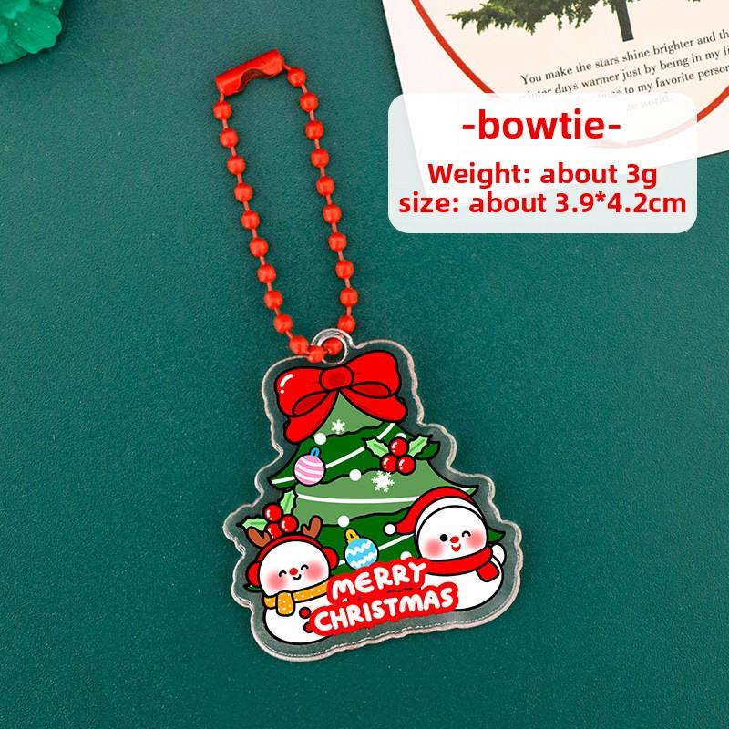 Cartoon Christmas Tree Keychain Pendant, Student Cute Bag Pendant, Christmas Decoration Small Gift