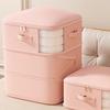 Compression Dustproof Organizer Storage Bag Large Capacity Moisture-proof Clothes Quilt Moving Bag Self Compression Organizer