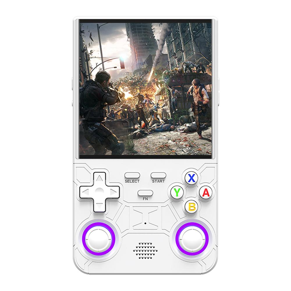 

R36 Ultra 128GB Retro 5.1 Inch HD Screen Handheld Gaming Console Multi Emulator Portable Game Machine White