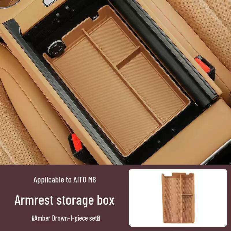 Silicone Armrest Storage Mat for 26 AITO M7/M8 Models