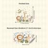 Self-Adhesive Jungle Animal Wall Stickers Easy To Apply Kids Room Wallpaper  Home Decoration