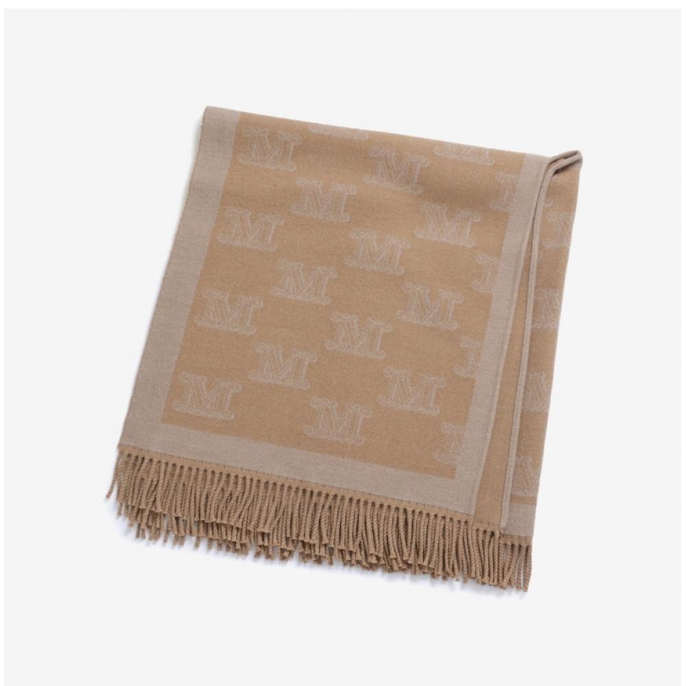 Max Mara 2424736091600 007 Frine Frine Jacquard M MonograM Fringe Poncho woMen S Cape