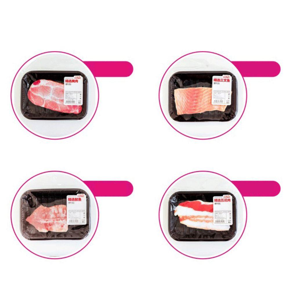 Gift Simulation Fish Meat Sticky Notes School Stationery Supplies Memo Pad Self-Adhesive Pads