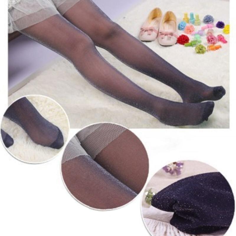 1Pc Sparkle Night Party Sexy Silver Glitter Pantyhose Ladies' Spandex Shiny Stockings Tights Women