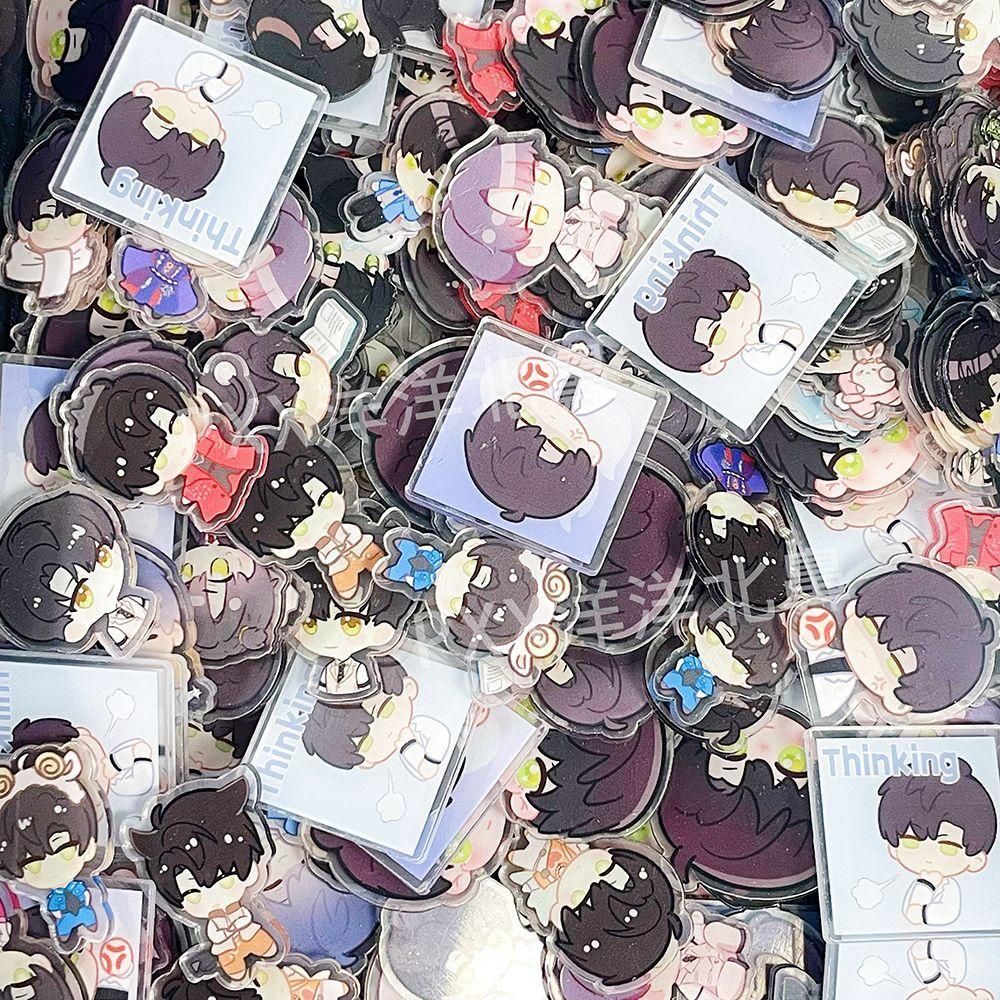 1/2/4CM Love and Deepspace 99-200Pcs Acrylic Sheet Sylus Rafayel Zayne Xavier Caleb Coin Wish Scroll Anime Distribution Fan Gift