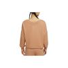 Nike Yoga Luxe Casual Loose Velvet American V-Neck Sweatshirt Women Sweatshirt Brown DA0773-288