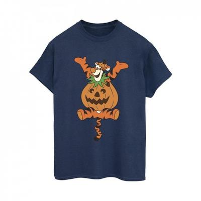 Womens/Ladies Tigger Pumpkin Cotton Boyfriend T-Shirt