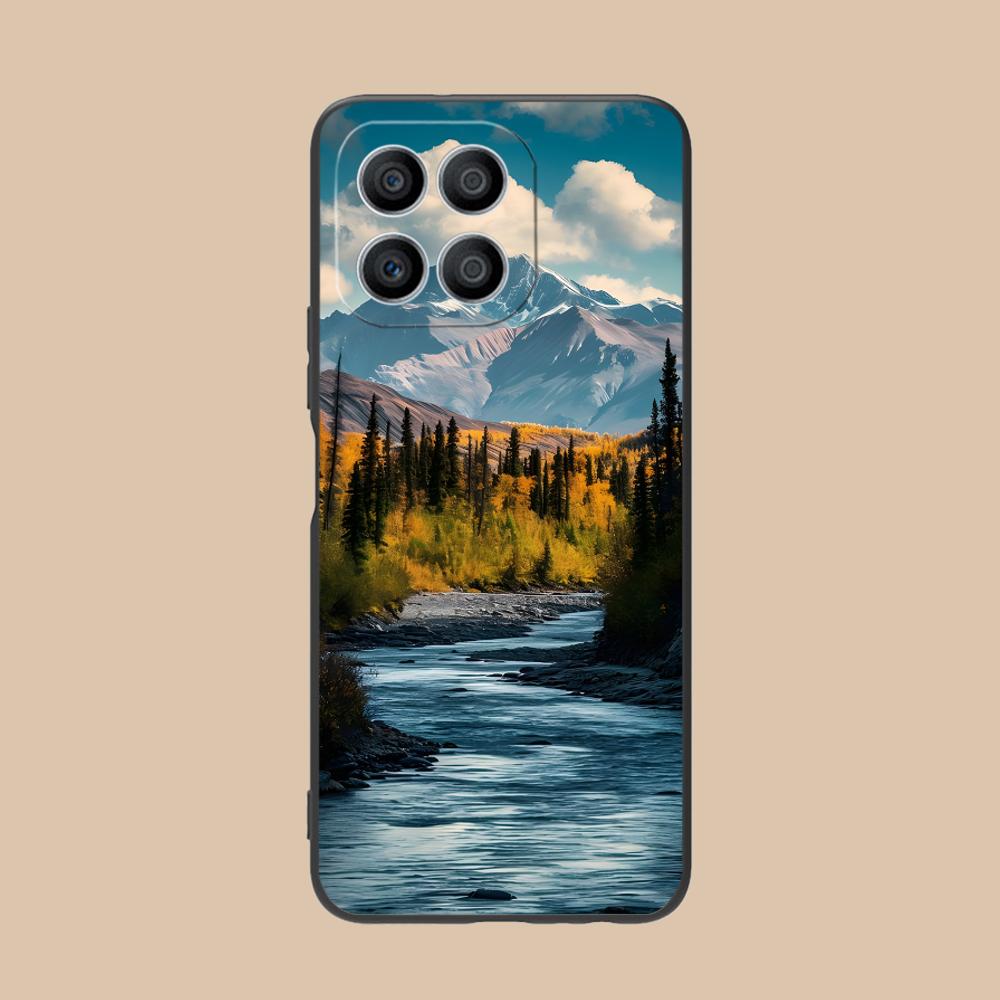 Mountain Forest Mobile Phone Case for Honor 90 80 70 60 50 30 20 10 9 8 7 Pro S SE Lite 5G Colorful Printing Cover Pretty Cover