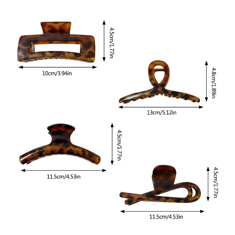 Haarklammer Flache Klammer Thema Haarklammer Elegant Breite Haarspange Haarspangen Starker Halt Haarnadel für Mädchen