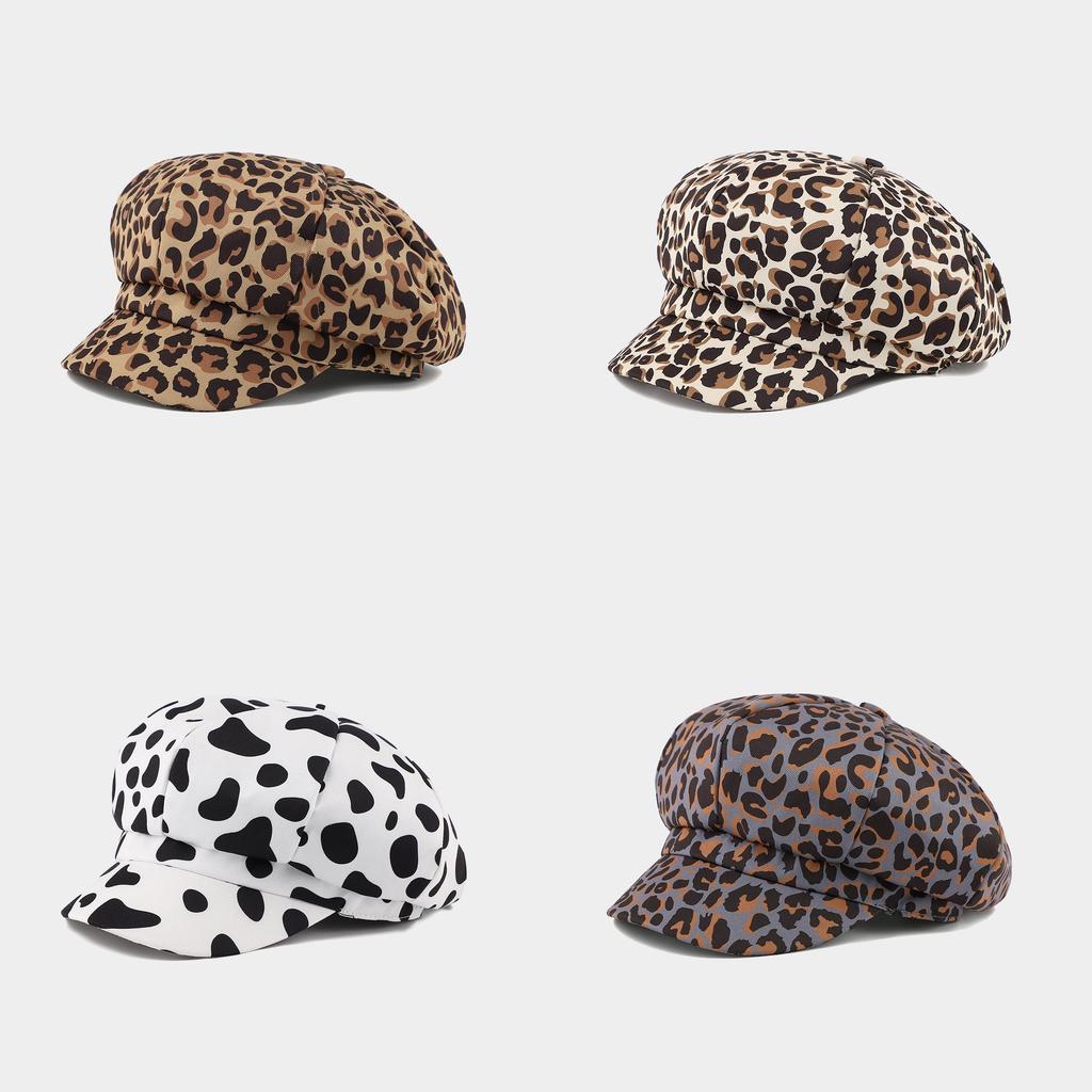 Retro Cotton Eightpanel Cap With Windproof Design For Casual Urban Wear
