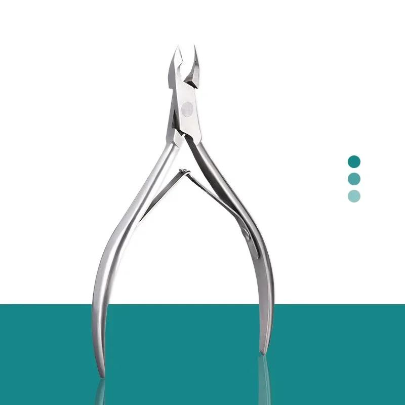 1 Pcs Stainless Steel Clippers Remover Pedicure Tools Cuticle Trimmer Clippers Very Sharp Cuticle Clippers Scissors