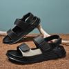 Fashion CYYTL Mens Sandals Outdoor Casual Shoes Summer Beach Walking Slides Slippers Comfort Luxury Designer Lightweight Leather Fashion