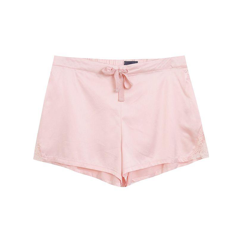 

Специальная цена ~ Американский Нормкор Текстура Шелковистый Сатин @ Экспорт США Однотонные Шорты Женские Большого Размера Домашняя Одежда Штаны Пижамные Штаны Экспорт Shorts L