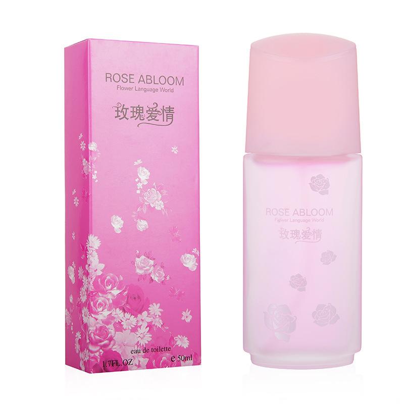 New Fragrant Yellow Jue Lan Women's Perfume Perfume 50ml Hanging Flower Lily Rose Perfume Lasting Fragrance