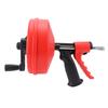 Plumbing Snake 2 Modes Efficient 65 Manganese Steel Spring Drain Clog Remover for Kitchen Toilet 5m