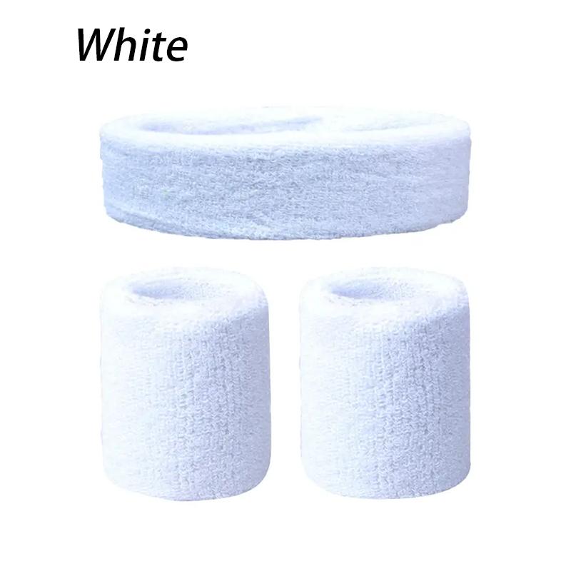 A Set Of Wristband Headband Headband Set For Sports,Sweat Absorbing,Basketball,Headband And Wrist Protection