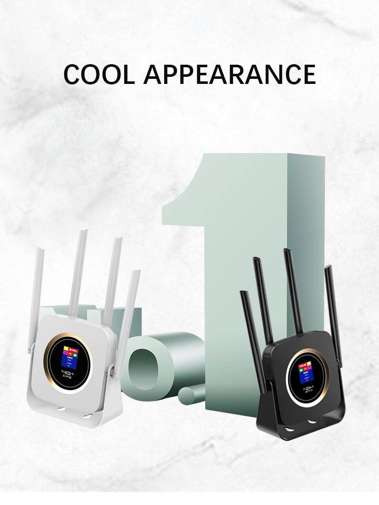 CPF903B Battery-Powered 4G WiFi Router with SIM Slot & Single Network Port