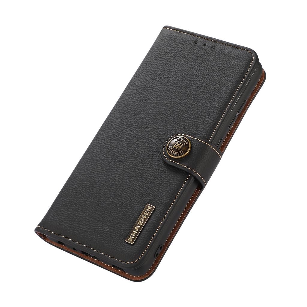 for OnePlus Nord 5 5G Case Genuine Cow Leather Wallet Phone Cover