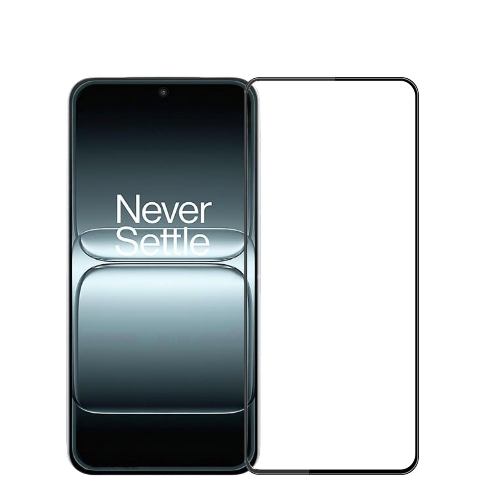 

For OnePlus 13T 5G Screen Protector MOFI 9H 3D Curved Tempered Glass Film Black