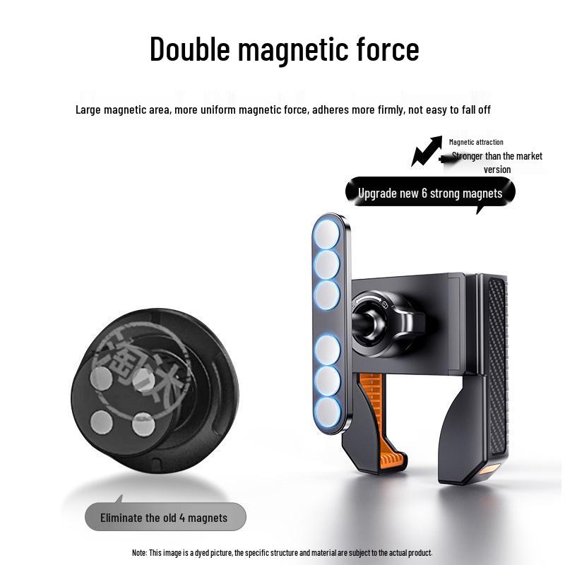 Magnetic Multifunctional Phone Holder for Treadmills, Golf Carts, and Outdoor Sports